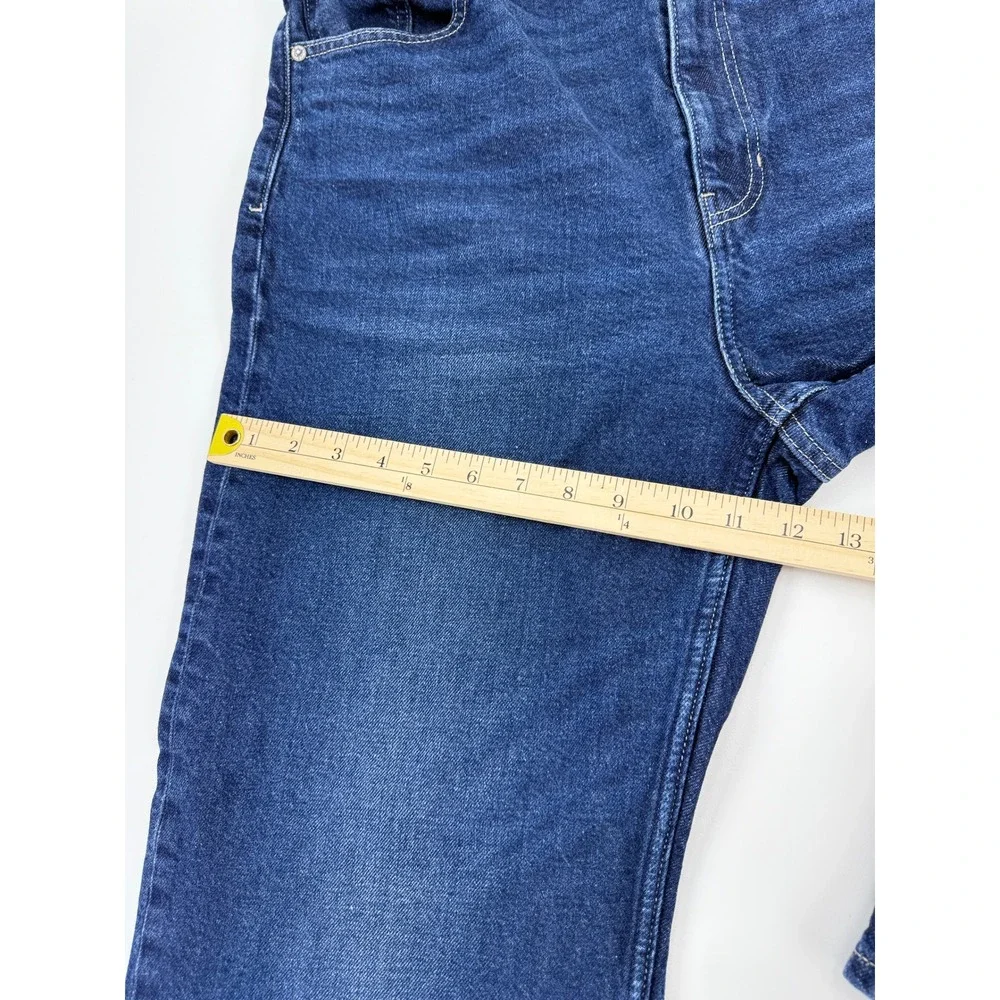 Banana Republic 90s Straight Dark Wash Jeans Mens 33 High Rise S/825196-01